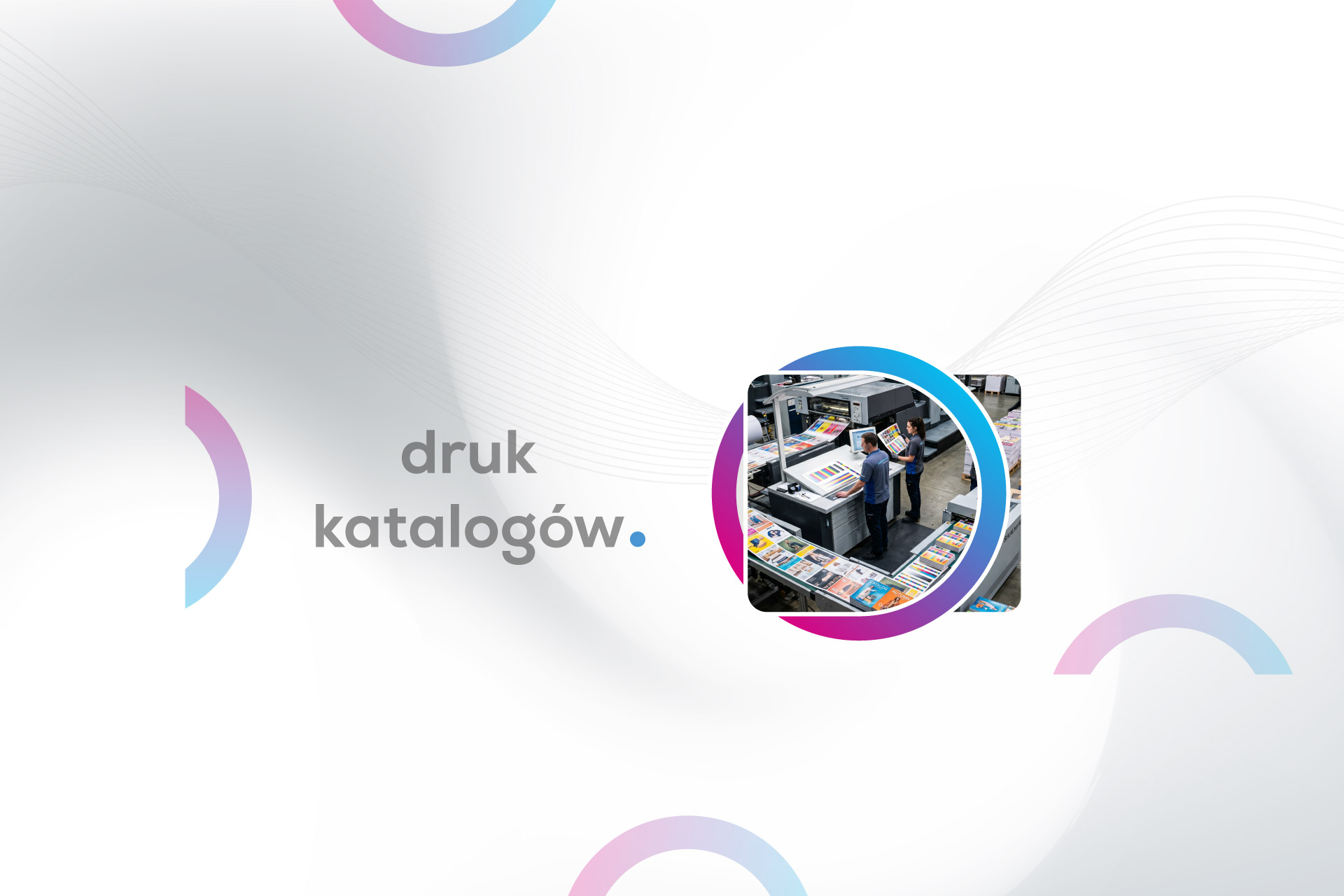 Wysokiej jakości druk katalogów produktowych i folderów w różnych oprawach