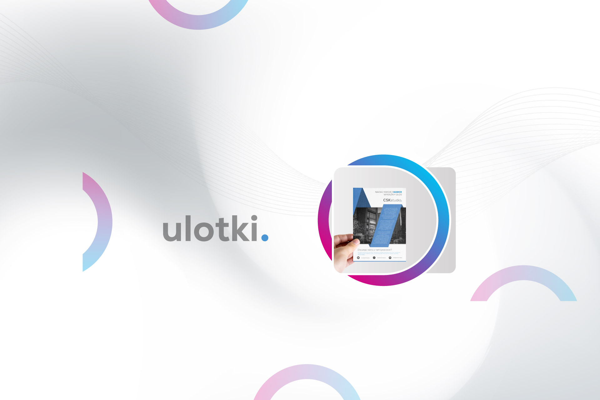Projektowanie ulotek reklamowych dopasowanych do identyfikacji wizualnej firmy